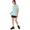 WOMEN’S ASICS STRIPES V-NECK