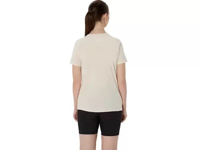 WOMEN’S ASICS STRIPES V-NECK