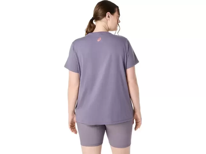 WOMEN’S ASICS STRIPES V-NECK