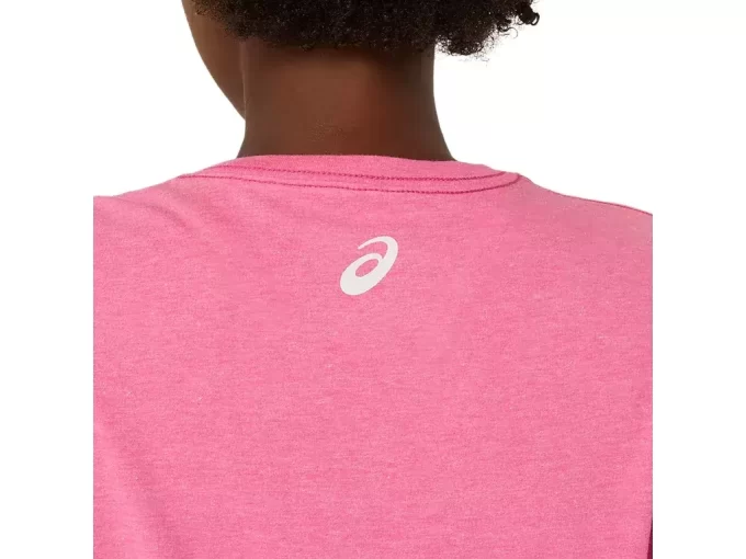 WOMEN’S ASICS STRIPES V-NECK
