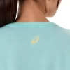 WOMEN’S ASICS STRIPES V-NECK