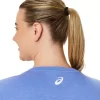 WOMEN’S ASICS STRIPES V-NECK