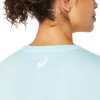 WOMEN’S ASICS STRIPES V-NECK
