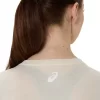 WOMEN’S ASICS STRIPES V-NECK