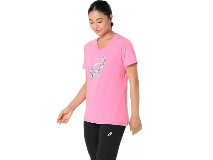 WOMEN’S CARNATION SHORT SLEEVE V-NECK