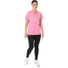WOMEN’S CARNATION SHORT SLEEVE V-NECK