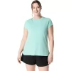 WOMEN’S HEATHER CREWNECK TOP