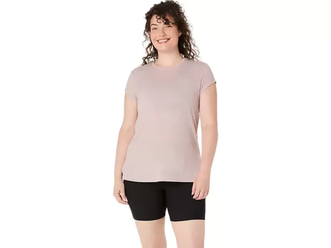 WOMEN’S HEATHER CREWNECK TOP