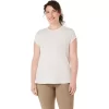 WOMEN’S HEATHER CREWNECK TOP