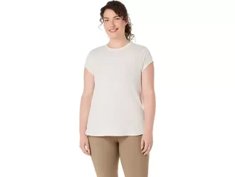 WOMEN’S HEATHER CREWNECK TOP
