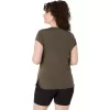 WOMEN’S HEATHER CREWNECK TOP