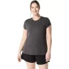 WOMEN’S HEATHER CREWNECK TOP