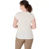WOMEN’S HEATHER CREWNECK TOP