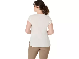 WOMEN’S HEATHER CREWNECK TOP
