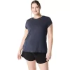 WOMEN’S HEATHER CREWNECK TOP