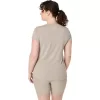 WOMEN’S HEATHER CREWNECK TOP