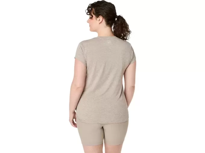 WOMEN’S HEATHER CREWNECK TOP