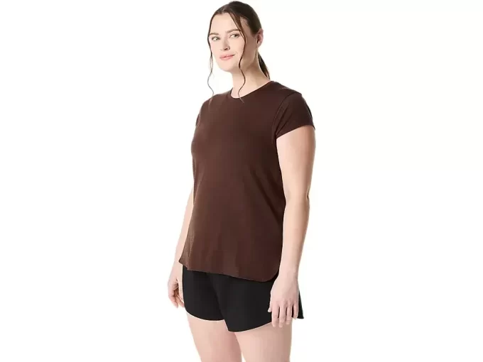 WOMEN’S HEATHER CREWNECK TOP