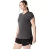 WOMEN’S HEATHER CREWNECK TOP