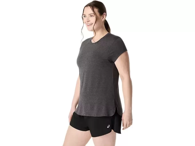 WOMEN’S HEATHER CREWNECK TOP
