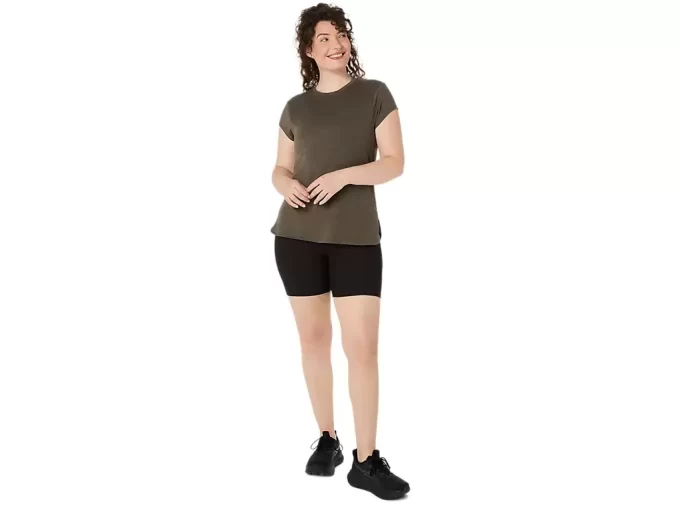 WOMEN’S HEATHER CREWNECK TOP