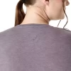 WOMEN’S HEATHER CREWNECK TOP