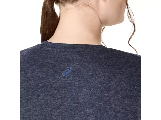 WOMEN’S HEATHER CREWNECK TOP