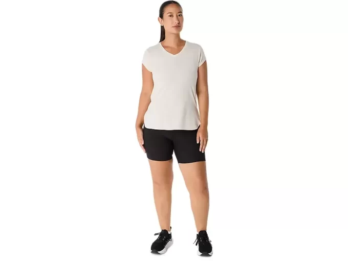 WOMEN’S HEATHER VNECK TOP