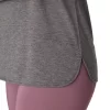 WOMEN’S HEATHER VNECK TOP