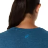 WOMEN’S HEATHER VNECK TOP