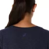 WOMEN’S HEATHER VNECK TOP