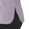 WOMEN’S HEATHER VNECK TOP