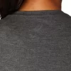 WOMEN’S HEATHER VNECK TOP