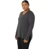 WOMEN’S LONG SLEEVE HEATHER TOP