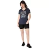 WOMEN’S SUNFLOWER SLOGAN V-NECK