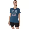 WOMEN’S SUNFLOWER SLOGAN V-NECK