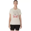 WOMEN’S SUNFLOWER SLOGAN V-NECK