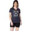 WOMEN’S SUNFLOWER SLOGAN V-NECK