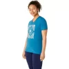 WOMEN’S SUNFLOWER SLOGAN V-NECK